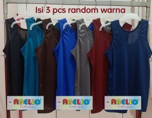 ABELIO -TankTop Wanita Tali Besar / Tank top wanita / tanktop murah /Teng Top / tengtop / Singlet Polos Berkualitas Ukuran XL