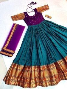 MK1330 KIDS GOWN NEW DESIGN SIZE 26-36