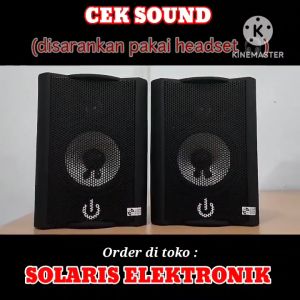 CRIMSON CR-402 Speaker Monitor Pasif 4 Inch SEPASANG / 2 PCS
