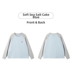 MUCMUKN | Soft Color Block Long Sleeve T-Shirt