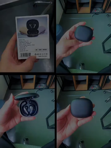 Mẫu mới-Tai nghe nhét tai TWS YJ55 kèm hộp sạc Bluetooth 5.4 nghe nhạc chơi game Bass mạnh