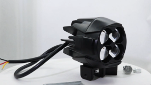 Super bright LED motorcycle spotlight -4-eye waterbird dual color motorcycle electric vehicle headlight LED headlight waterproof