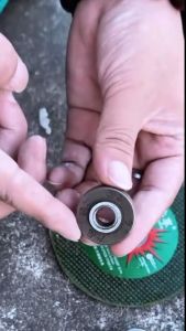 แหวนประกับ ล็อคใบหินเจีย ถอดเปลี่ยนสะดวก แบบลูกปืน ขนาด 4" Ring Nut for Angle Grinder 4" – Ball Bearing Locking Flange