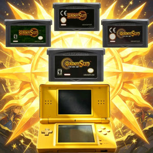 Bandai | USA/EUR Golden Sun: The Lost Age GBA Game Cartridge 4 Styles Advance GBA SP DS Classic JRPG Retro Video Game Collection Gift