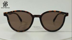 Berrybarton Kacamata Hitam Retro Oval PC Outdoor Sunglasses Anti UV Pria Wanita 212