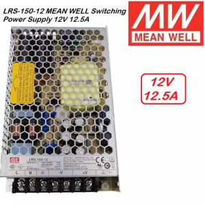 MEANWELL LRS-150-12 Switching Power Supply 150W 12V 12.5A MEAN WELL LRS150-12