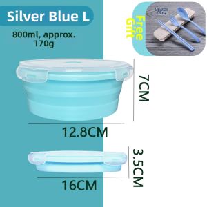 Food-Grade Heat-Resistant Foldable Travel Bowl