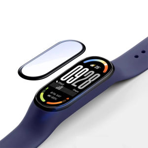 Silicone Strap and Screen Protector for Xiaomi Smart Band 10/Xiaomi Smart Band 9/Xiaomi Smart Band 8