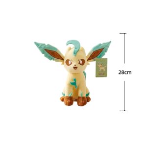 DUODUOBAO | Pokemon Plush Toys Leafeon Stuffed Dolls Anime Hobbies Collection Cartoon Home Decor Toys Adorably Kids Dolls Birthday Gifts