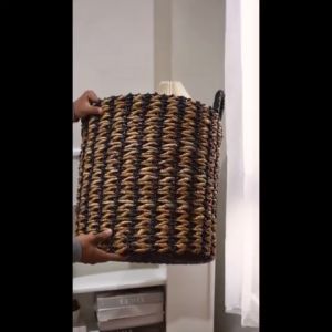 Akemi Basket Storage: Keranjang Anyaman Seagrass & Keranjang Laundry