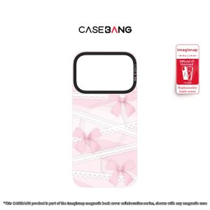 Casebang | Ballet Bow Series Detachable Magnetic Phone Case For Multiple iPhone Models