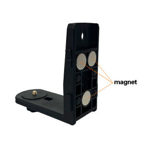 Multifunctional Magnet  L-shape Laser-Level Bracket Wall-Mounted Adapter for laser tool with 1/4 And 5/8 Connection