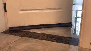96cm Monsoon-Proof Door Gap Armor - 5-in-1 Seal Blocks Typhoon Rain/Dust/Mosquitoes/Jeepney Noise/Cockroaches No-Adhesive Design
