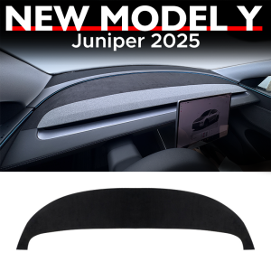 TESY For Tesla Model YL Y Juniper Launch Standard Dashboard Cover Pad Suede Sunshade Protector Anti-UV Dash Mat Non-slip Pads
