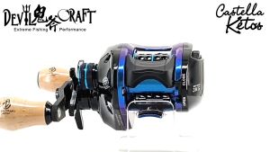 DEVIL CRAFT - CASTELLA KETOS - CK100H-SW - 9+1SUSBB - BAITCASTING REEL
