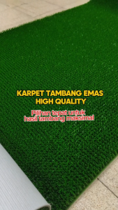 Karpet Penyaring Emas 15M X 50CM ( ROLL Lebar 50cm ) - RUMPUT TAMBANG EMAS