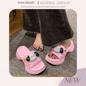 Wulove มาใหม่ พร้อมส่ง รองเท้าเสริมส้นแฟชั่น สไตล์เกาหลี งานดี งานสวยจริงไม่จกตา ทรงสวย ยางนิ่ม น้ำหนักเบา กันน้ำ กันลื่น สวมใส่ได้ทุกโอกาส พลาดไม่ได้น๊า