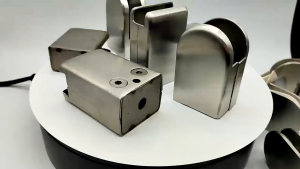 304 Mirror Black For Tempered Glass 12mm 10mm Glass Clamp Clip Bracket Holder Stainless