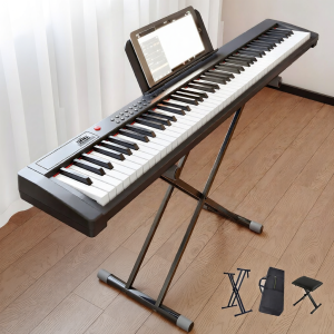 BEETHOSTAR | Portable Weighted Beginner Home Digital Piano 88 Keys