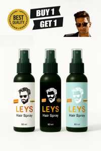 Minyak Rambut Leys Hair Spray Perawatan Penghitam Rambut Rontok dengan Aroma Elegan - Haircare
