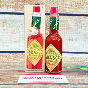 Sốt Ớt Tỏi TABASCO 60ML - Garlic Pepper Sauce | Chấm các món hải sản mì món nướng