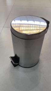 Thùng rác Inox đạp chân nhiều size: 3L/5L/8L/12L/20L/30L