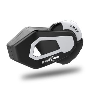 Freedconn T MAX หมวกกันน็อคอินเตอร์คอมชุดหูฟัง5.0บลูทูธกันน้ำ FM 6 Riders 1000M