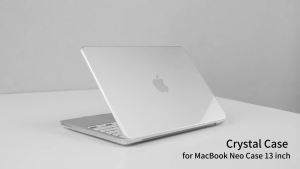 Ốp MacBook Trong Suốt Như Pha Lê Dành Cho Máy 13 Inch 2026 A3404 A18 Pro Chip Air 13/15 Inch Pro 14/16 Inch M5 2026 - Vỏ Máy Tính Xách Tay Bằng Nhựa Chống Nước