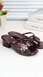 Grisea Sepatu Anak Hak Perempuan / Sepatu Pesta Anak Heel Perempuan Terbaru Nadira