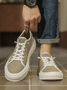 Mens Canvas Shoes Casual Breathable Thin Soft Bottom No Tie Shoelaces Summer Low Top Glue Adhesive Rubber Outsole round Toe