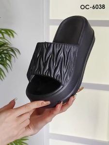 OCTAVIA Sandal Slide Slip On Wedges Soft Eva Wanita #OC-6038 (FREE BOX)