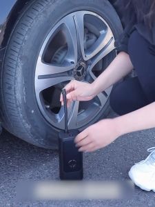 SEAMETAL Air Pump Inflator Cordless Car Air Pump Wireless Pam Tyre Mini Air Compressor Pam Angin