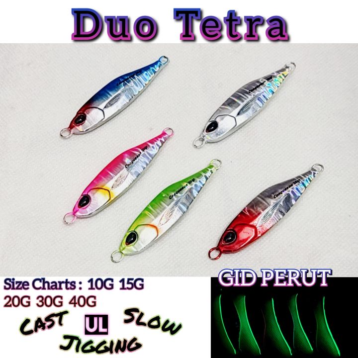 Jig Métal DUO Tetra 12g (PJA0101) - Couleur 9309 - Pêche En Mer Saumon