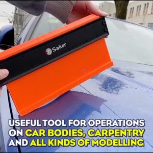 25cm Plastic Profile Copy Gauge Woodworking Profile Duplicator Laminate Tile Edge For Measuring Many Irregular Objects Winding Tubes