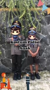 Kostum Anak Polisi & Polwan: Baju Karnaval Profesi dan Seragam