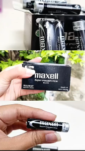 Set 20 Viên Pin Tiểu Aaa Maxell Super 1.5V Màu Đen Chính Hãng
