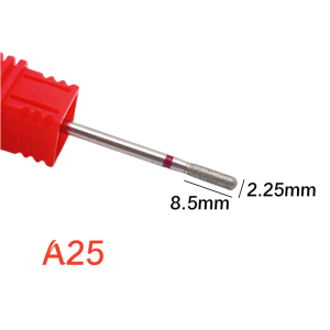 1Pcs Smooth Top Diamond Drill Bit Nail Tools 10mm Japanese Style Front Cutting Manicure Pedicure Tool Cuticle Dead Skin Nail Bit