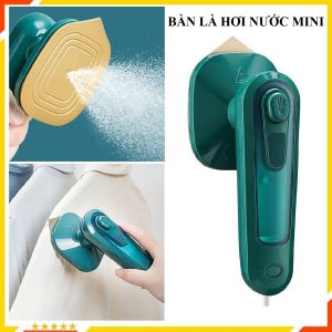 Bàn là hơi nước cầm tay mini Freeship Bàn ủi mini siêu tiện ích dễ dàng mang theo khi đi du lịch