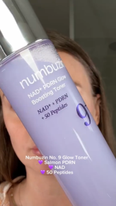 numbuzin No.9 Toner- NADPDRN+ hydrates tightens and brightens skin tone 150ml