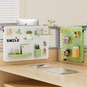 Hole Panel Desktop Screen Storage Rack