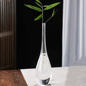 Elegant Clear Glass Vase Japanese Zen Flower Vases Hydroponic Plant Terrarium DIY Flower Arrangements Wedding Home Table Decor