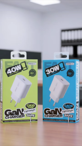 Remax Doly Dul Port Charger with USB-C Cable CA10 GaN 40W Fast Charging