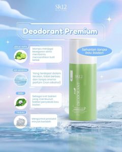 Deodorant spray SR12 penghilang Bau Ketiak & Bau Badan - Deodorant pencerah kulit ketiak hitam