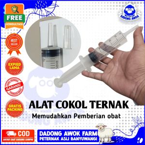 ALAT COKOL HEWAN PEMBERIAN OBAT CACING DAN OBATAN | spet 50ml | Ibrahim Dadung awuk farm peternak