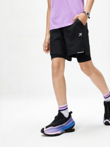 XTEP | Boys 5/8 Length Two-in-One Shorts