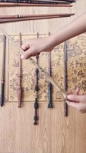 Anime Cosplay Magic Metal Core Wand With Box Children Decoration Toy Accessories For Kids Bacchetta Di Plastic Magic Stick