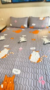 Waterproof Mattress Protector Elastic Fitted Bedsheet Cadar Tilam Bedspread Singe Queen King Mattress Cover Dust Cover