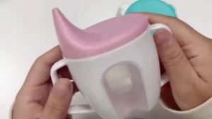 Ivorybay Botol Minum Cangkir Bayi & Training Cup Mug Bayi Anti Tumpah