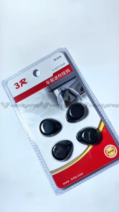 MH3R Car Mini Hook 4pcs 3R Gantungan Kait Tempel Dinding Dashboard Multifungsi Interior Mobil Up to 2kg