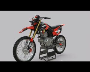DEKAL CRF 150 L SUPERMOTO FULL BODY & STIKER DEKAL CRF 150 L BISA CUSTOM NOMOR DAN NAMA DESAIN 045